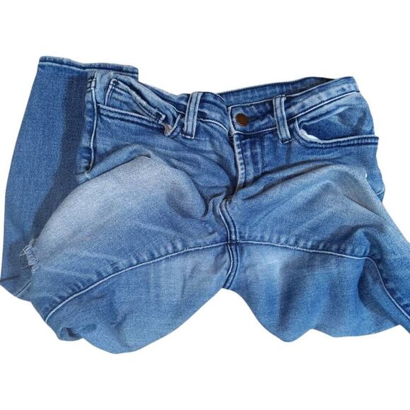 Altar'd State Distroyed Jeans Sz 28 Distressed Raw Hem - Picture 6 of 11